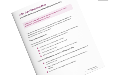 Sales Team Behaviour Map